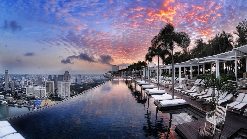  Man Made, Hotel, City, Marina Bay Sands, Pool, Singapore