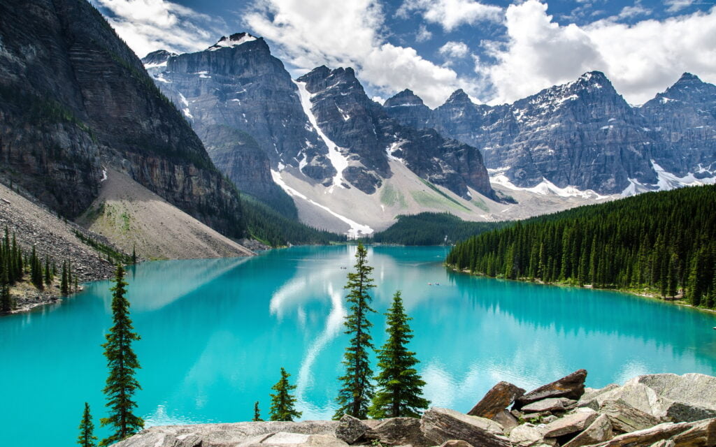 Canada, mountains, Moraine Lake